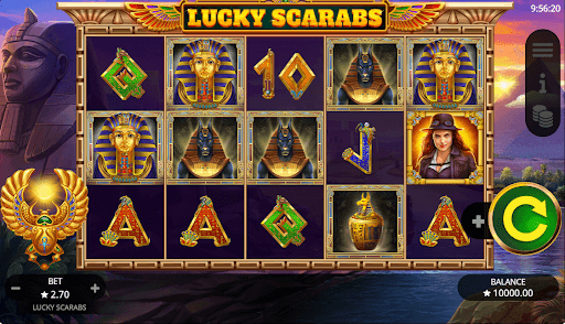 Lucky Scarabs Reels